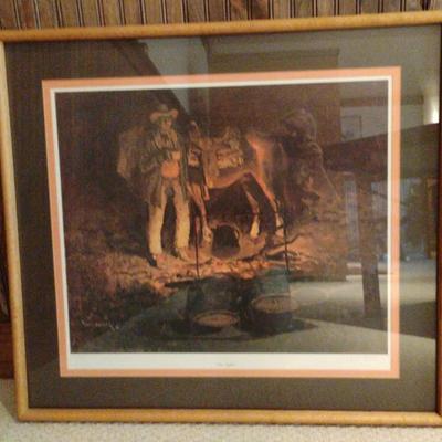 “Late Coffee” - Artist Signed And Numbered Print 