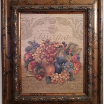 "Toscana" Framed Art By Pamela Hadding