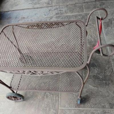 Metal Patio Cart