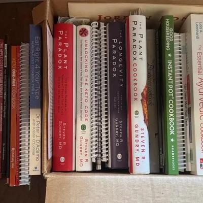 Mystery Lot Of Healthy Living Cookbooks 