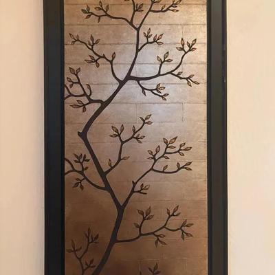 Metallic Dimensional Art