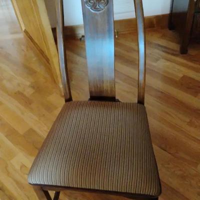 Accent Chair with Asian Flair - Matches Rolling Benches