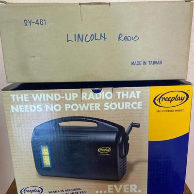 Rhapsody RY-461 "Weather Master" Radio And Freeplay BayGen Self-Powered Radio