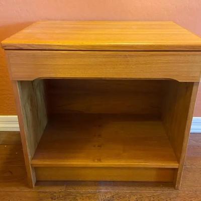 Teak Night Stand 