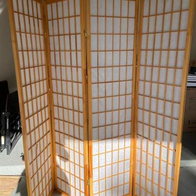 Shoji Style Room Divider