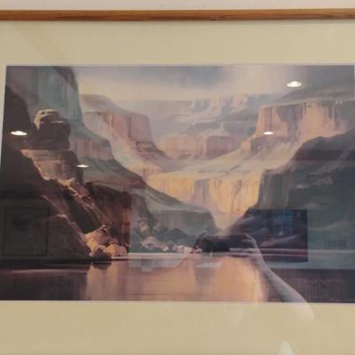 Grand Canyon Framed Art - Artist Signed