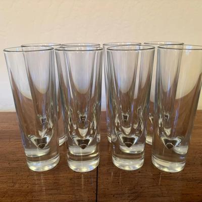 8 Italian Mimosa Glasses With Unique Design