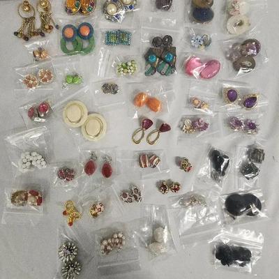 Assortment Of Clip On Earrings