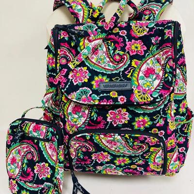 “Vera Bradley” Kauai Floral Backpack and Crossbody