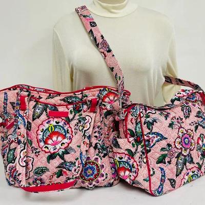 “Vera Bradley” Stitched Flowers Bags
