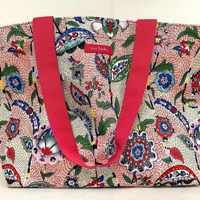 “Vera Bradley” Stitched Garden Family Tote