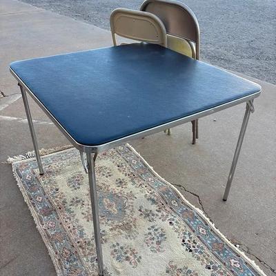 Vintage Metal Card Table and More 