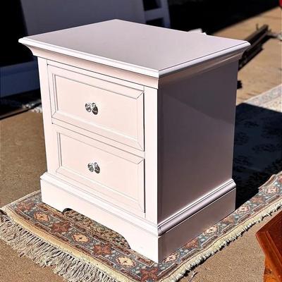 “Winners Only” Pink Night Stand 