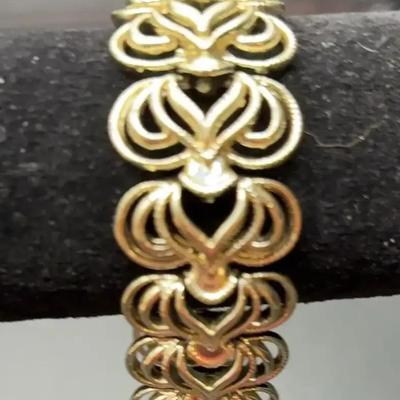 Coro Gold Tone Bracelet 