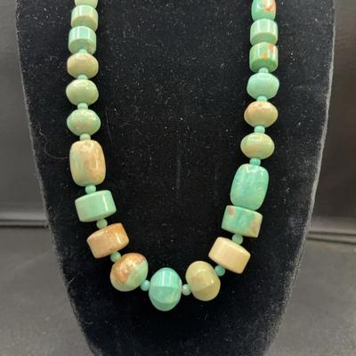 Jay King Sterling and Turquoise Necklace 