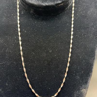 Sterling Twist Chain