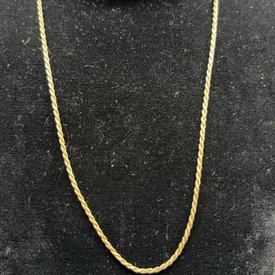 Gold Chain 925 Italy