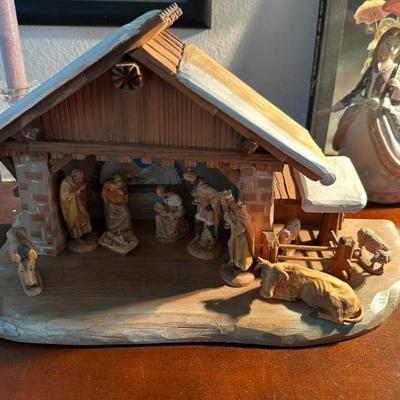 Vintage Anri Kuolt Nativity Set (Italy)