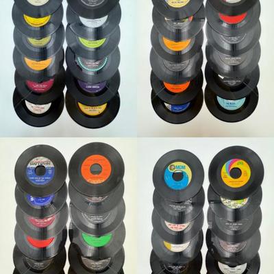 Vintage Vinyl - Huge Stack of 45s from Various Artists