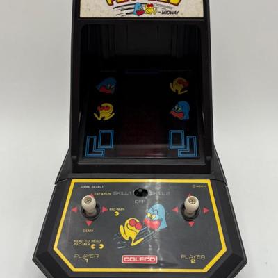 Vintage Coleco Hand-Held Pac-Man Video Game