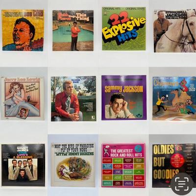 Vintage Vinyl Variety - Lot  "P"