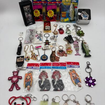 Key Chains Galore - Stocking Stuffers or Backpack Buddies