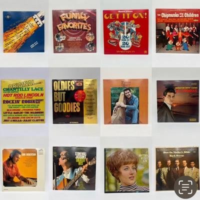 Vintage Vinyl Variety - Lot  "J"