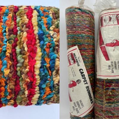 Vintage Runner Rugs - Great Colors - Sears - NIP