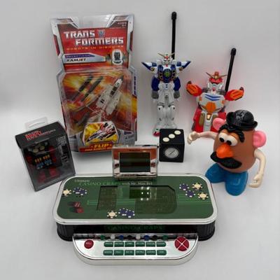 Just Fun Stuff - Walkie Talkies/Massager/Transformer/Radio