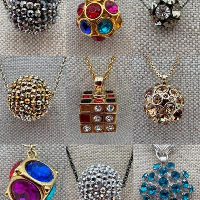 Necklaces with 3-D Appeal