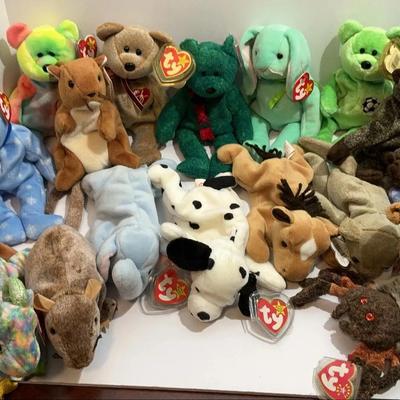 Beanie Baby’s Mix Of 20