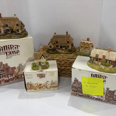Lilliput Lane Mixed Lot Five Cottages