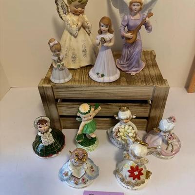 Big Lot Of 10 Figurines