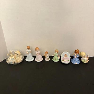 Figurine Collection with Enesco Growing Up Girls, Precious Moments and More