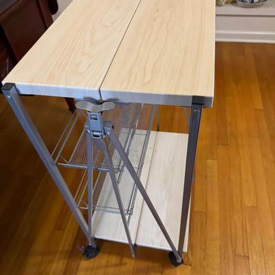 folding bar or kitchen cart