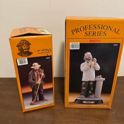 Emmett Kelly Jr. Signature Collection Set Of Two