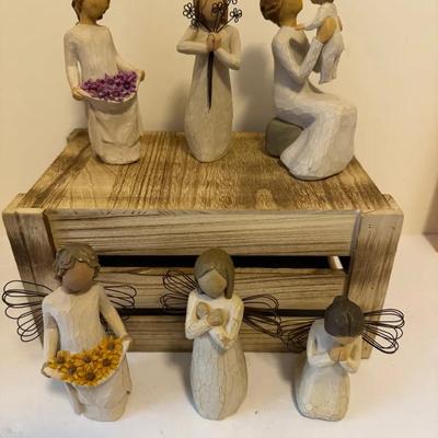 Willow Tree Lot Of Six