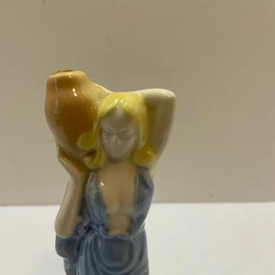 Metlox Art Pottery "Water Bearer" figurine, also known as the "Nude Woman Water Bearer"