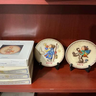Six Hummel Collector Plates