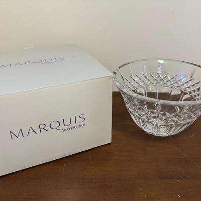 Marquis by Waterford Shelton Collection 8-inch crystal bowl