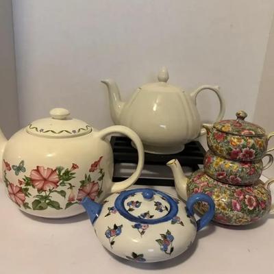 Collection Of Ceramic Teapots