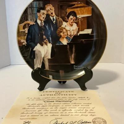 Norman Rockwell Plates