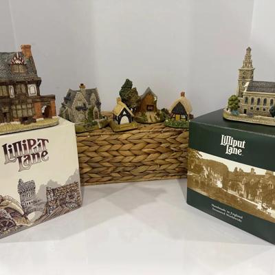 Mixed Lot Lilliput Lane Cottages Houses