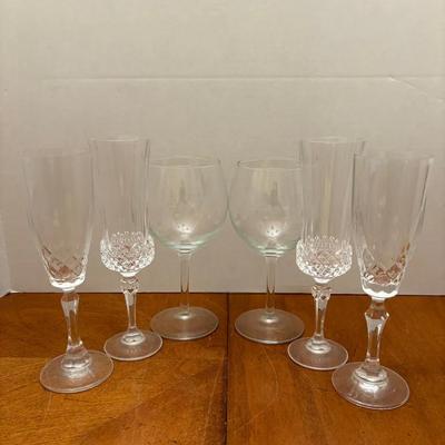 Mixed Stemware Set, 6 Pieces