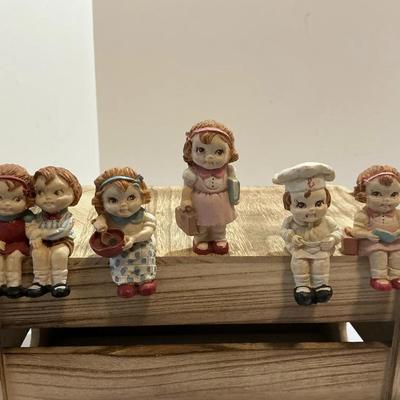 Vintage Campbell Soup Kids figurines