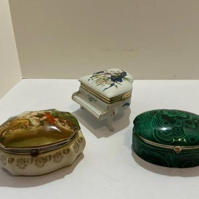 Lot Of Music Box And Trinket Boxes
