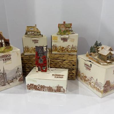 Mixed Lot Lilliput Lane Cottages Houses