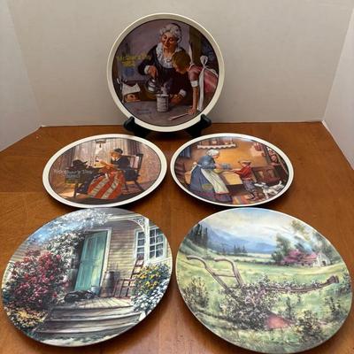 Country Porch and Mother’s Day Plate Collection