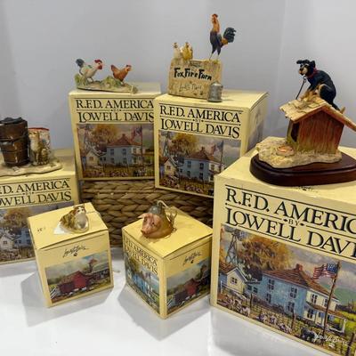 Mixed Lot RFD America Lowell Davis Farm Animals