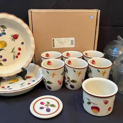 Fruit-Themed Kitchenware, Baskets & Candle Toppers Collection